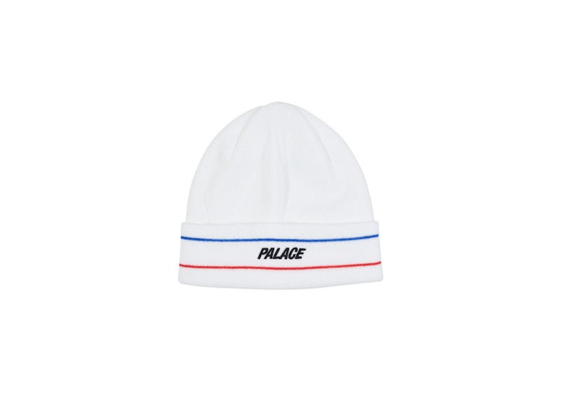 Palace Basically a Beanie White/Blue/Red
