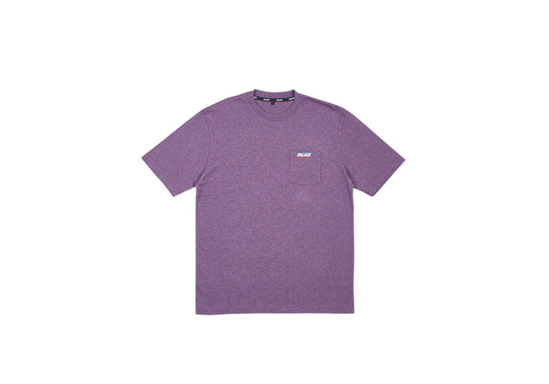 Palace Basically a Pocket T-shirt Purple Marl