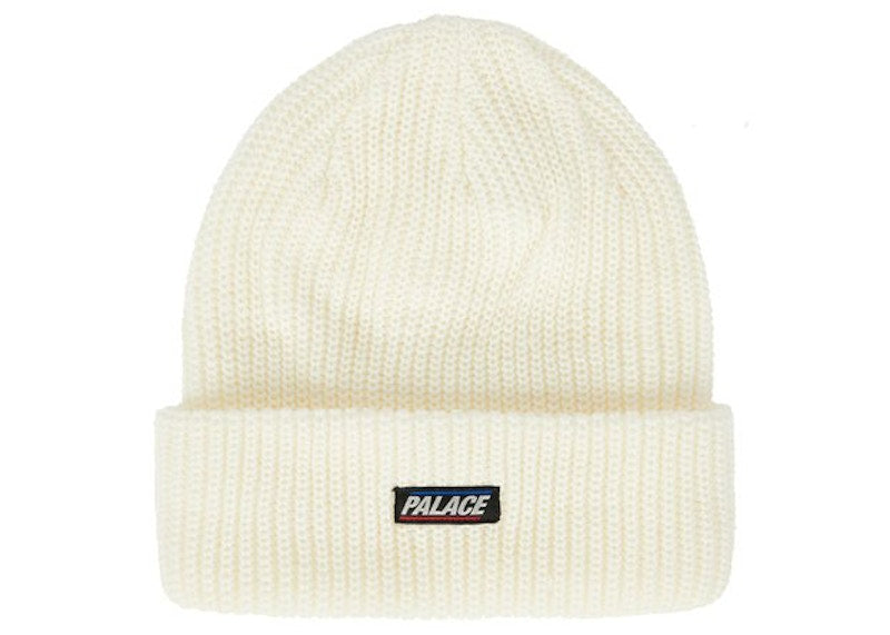 Palace Basics Ribber Beanie Cream