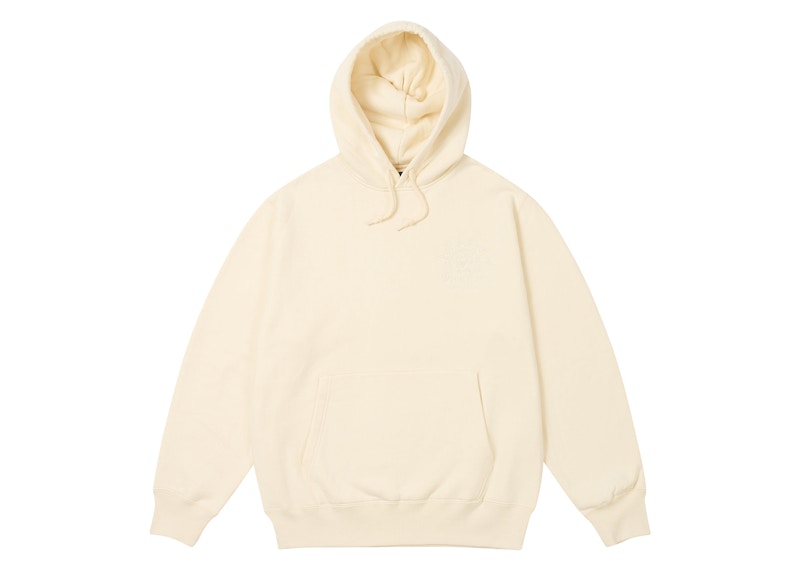 Palace x Beams Plus Graphic Hood Whisper White