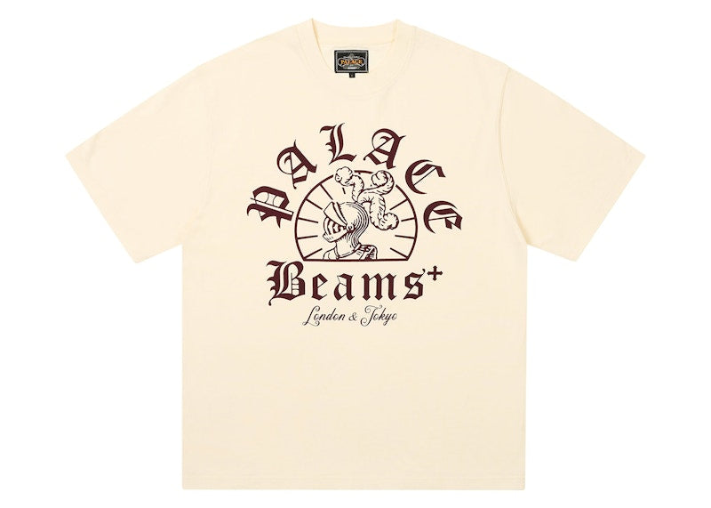 Palace x Beams Plus Graphic T-Shirt Whisper White