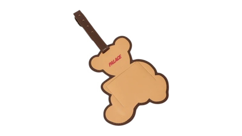 Palace Bear Palace Love Luggage Tag Cream
