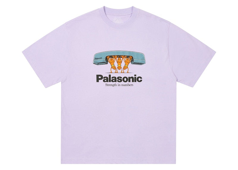 Palace Bell Man T-Shirt (FW24) Pastel Purple