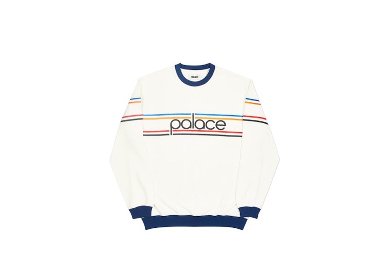 Palace Bennytron Crew White/Navy