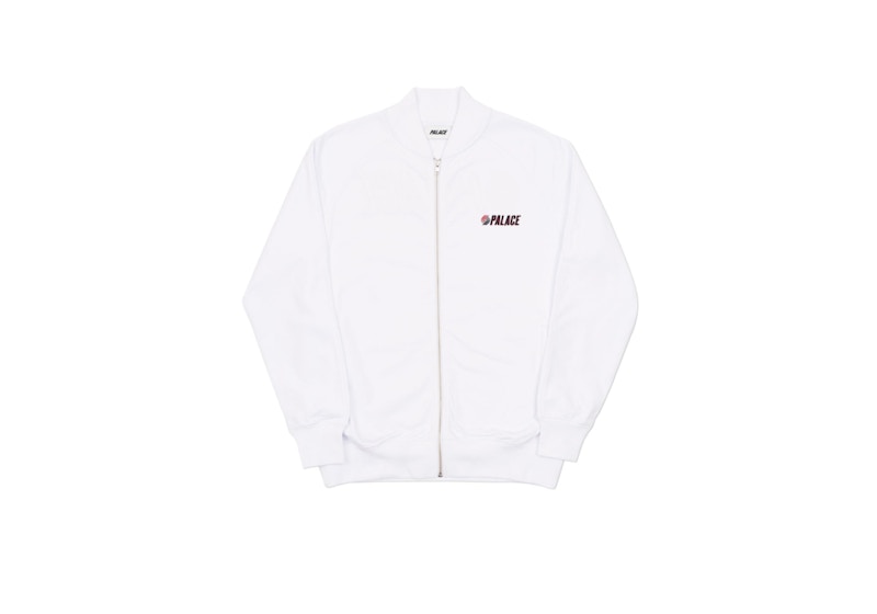 Palace Blazed Zip Bomber White