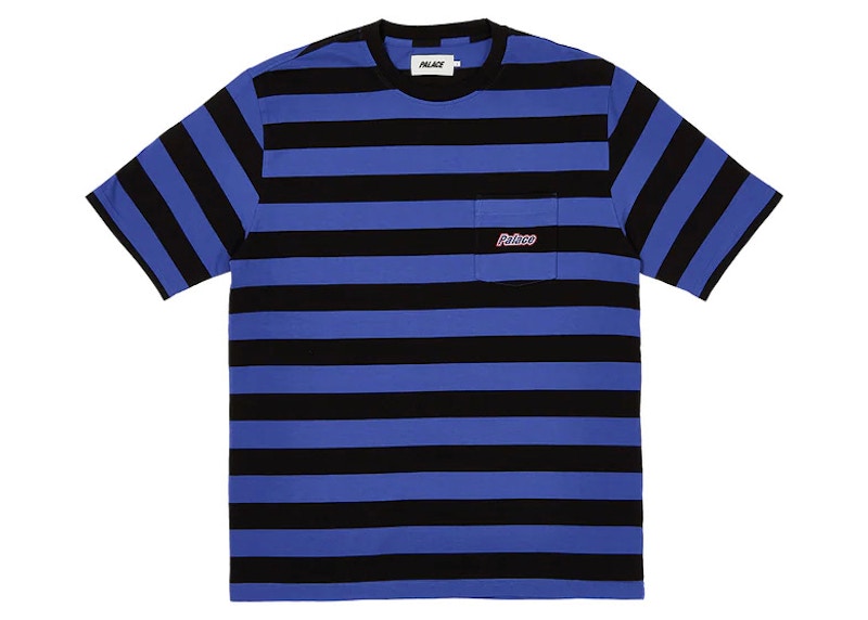 Palace Block Stripe T-Shirt Black
