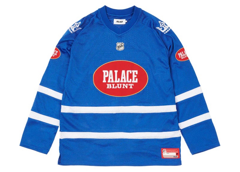 Palace Blunt Hockey Jersey Blue