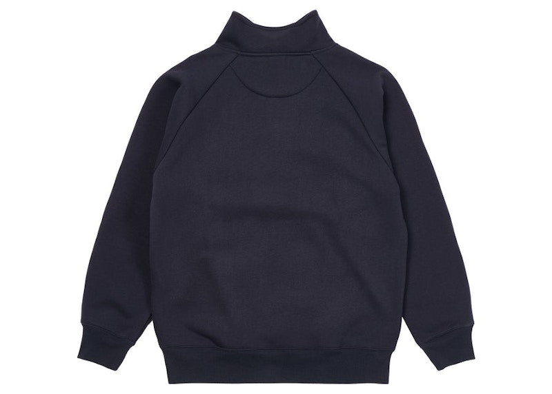 Palace Bonded Fleece 1/4 Zip Navy