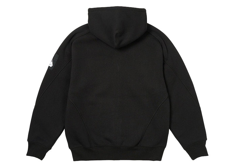 Palace Bonded Sherpa Zip Hood Black
