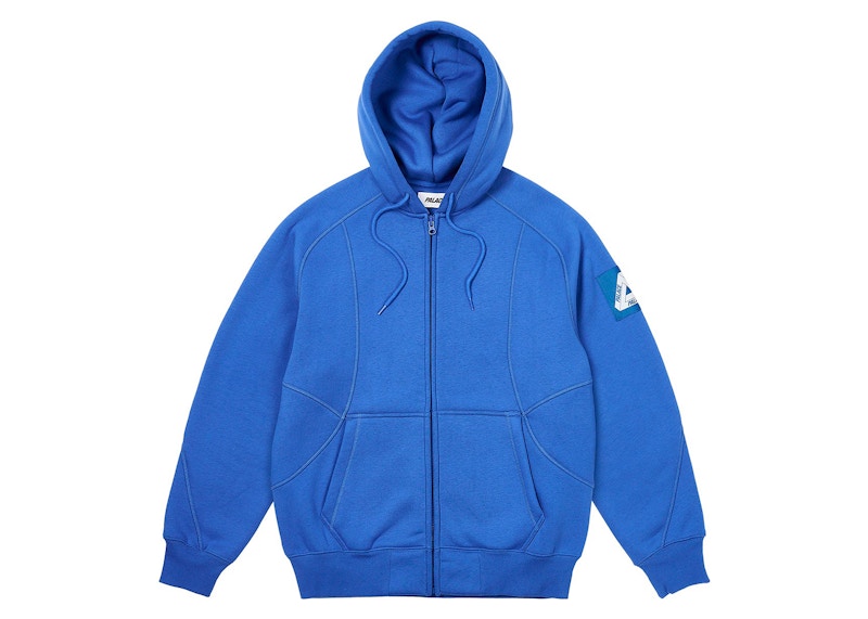 Palace Bonded Sherpa Zip Hood Palatial Blue