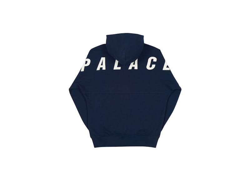 Palace Border Hood Navy