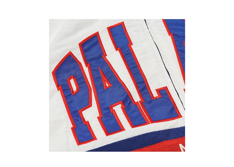 Palace Breakout Half Zip Bomber White/Navy