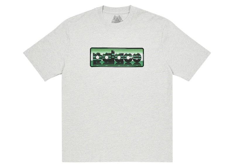 Palace Brush T-Shirt Grey Marl