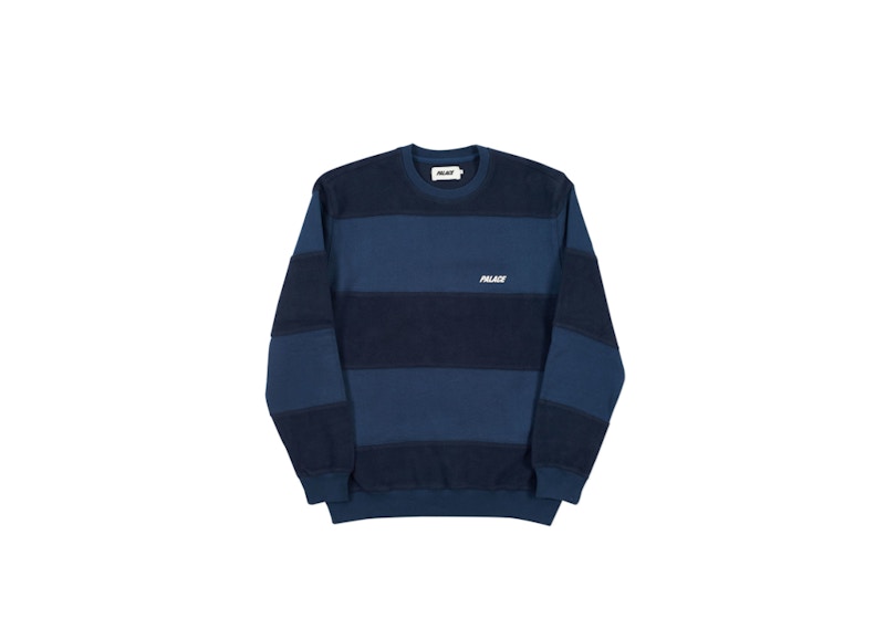 Palace Brusher Crew Navy