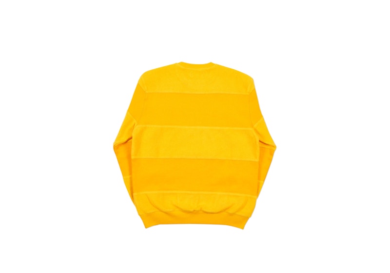 Palace Brusher Crew Yellow