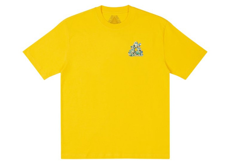 Palace Bubbling T-shirt Yellow