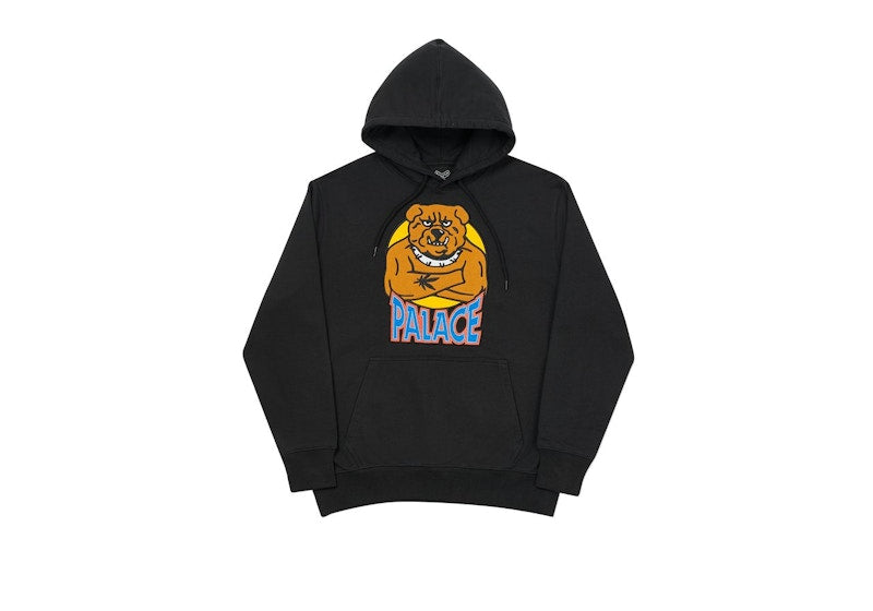 Palace Bulldog Hood Black