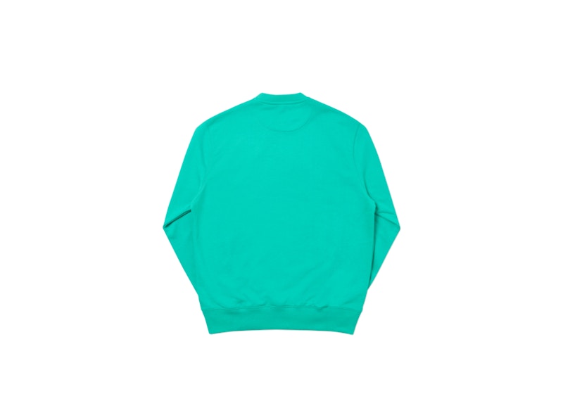 Palace Burb Crew Pool Green