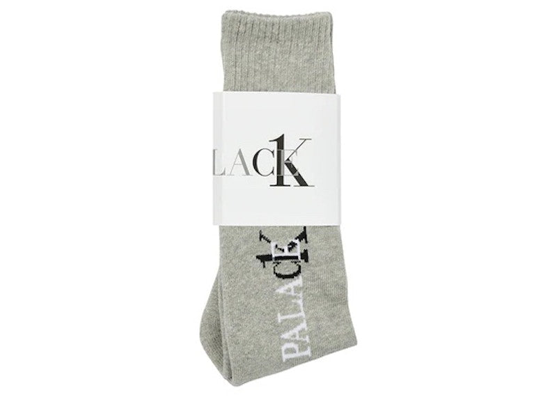 Palace CK1 Socks Light Grey Heather
