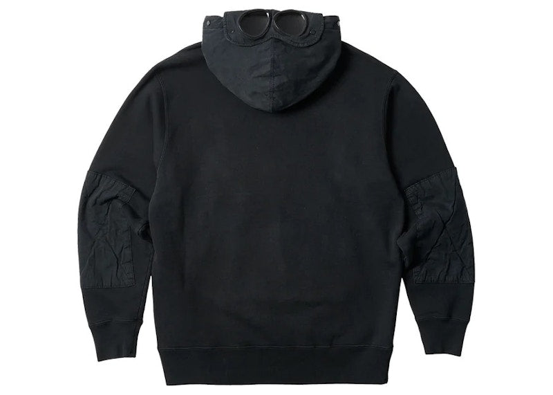Palace C.P. Company Goggle Hoodie Black