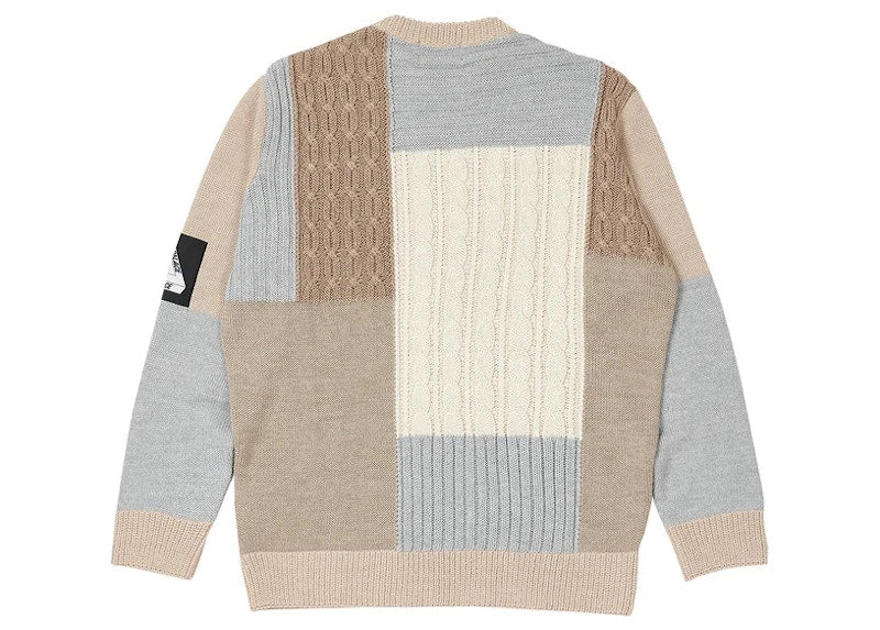 Palace Cable Patchwork Knit Multi