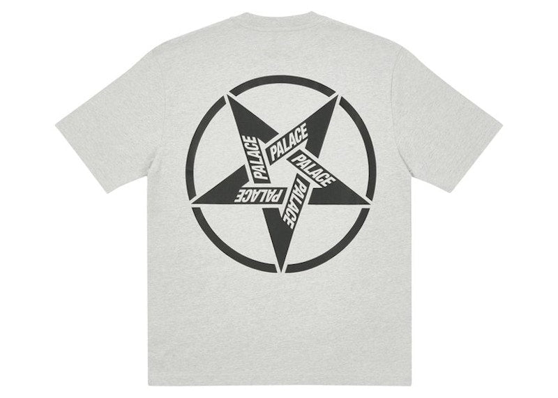 Palace Calm It Mosher T-shirt Grey Marl