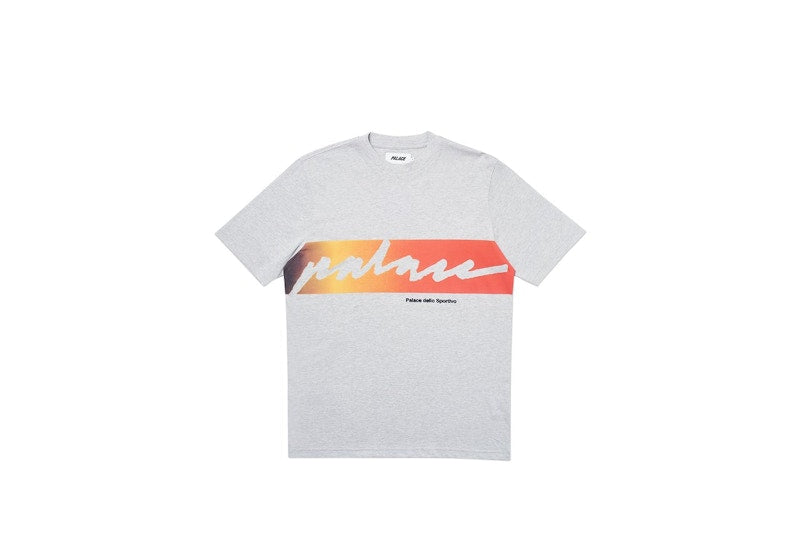 Palace Catch Das Fade T-shirt Grey Marl
