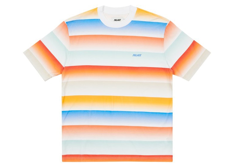 Palace Catch The Fade T-shirt Sand/Orange