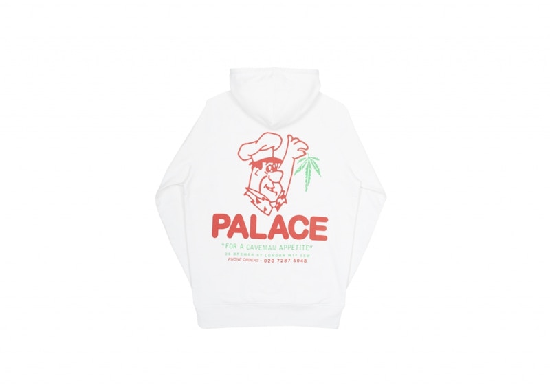 Palace Caveman Hood White