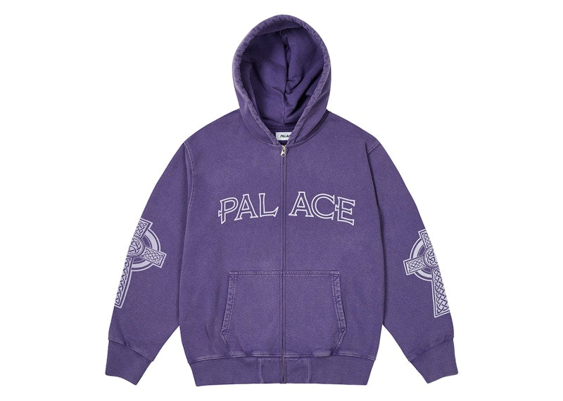 Palace Celtic Zip Hood Purp