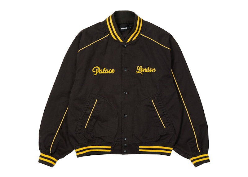 Palace Chain Stitch Bomber Jacket Black