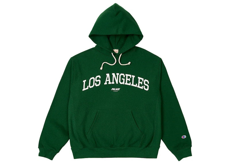 Palace Champion Los Angeles Shop Hood Green