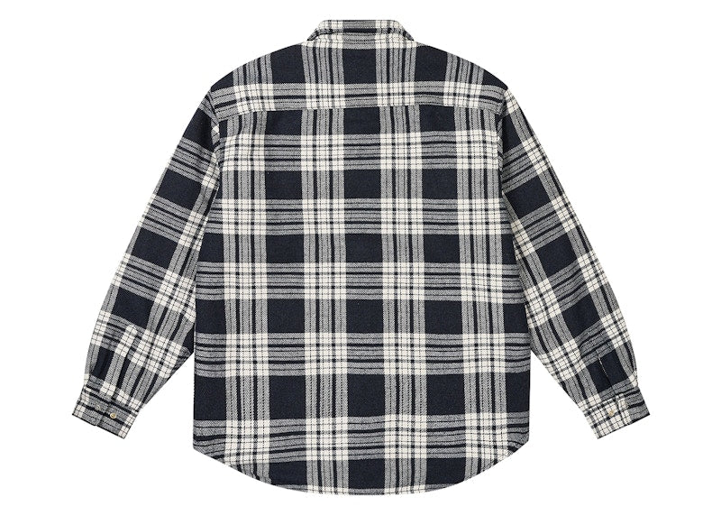 Palace Check Insulated Shirt Navy