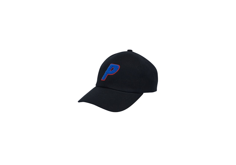 Palace Chenille P 6-Panel Black/Blue/Red