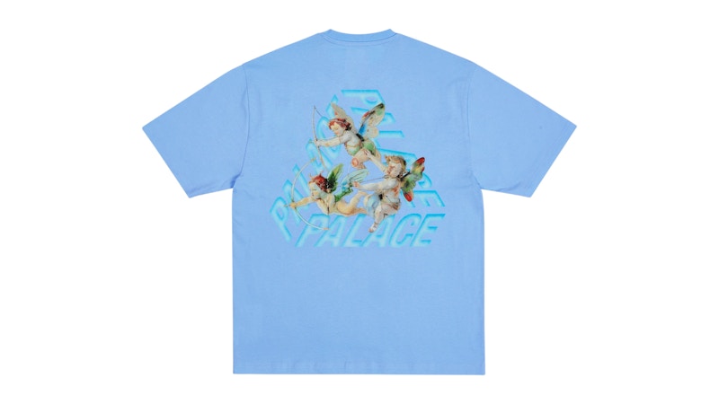 Palace Cherub P3 T-Shirt Ocean Blue
