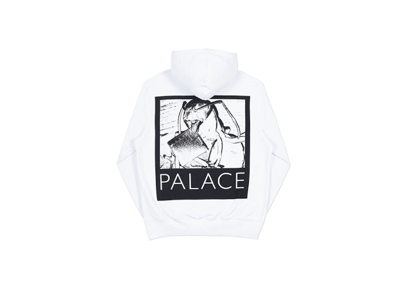 Palace Chip Hood White