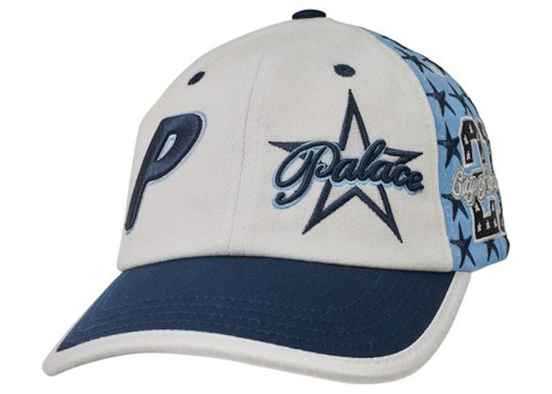 Palace City 6-Panel Navy/White
