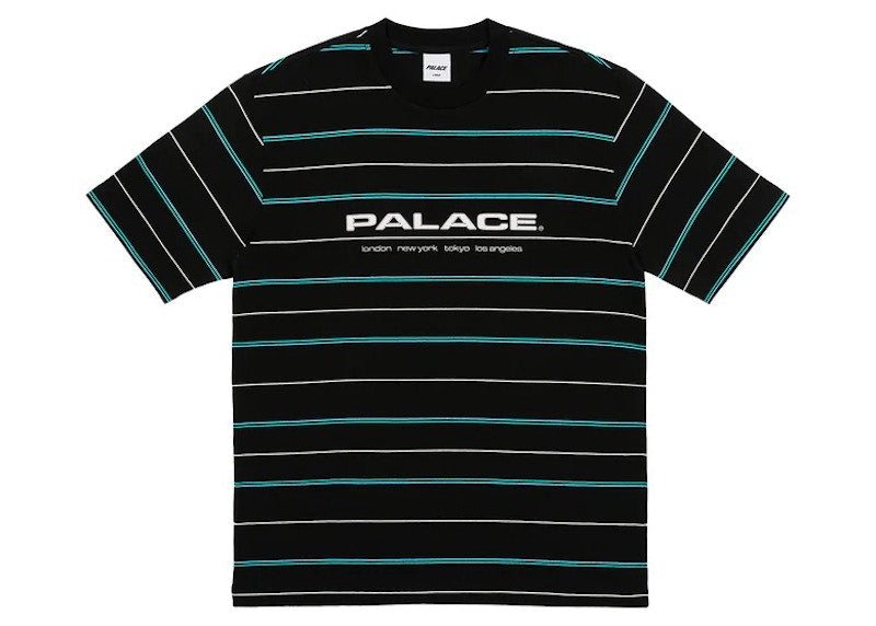 Palace City Striper T-Shirt Black