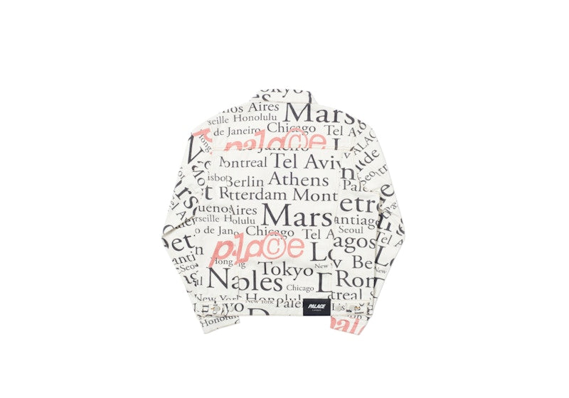 Palace Cityscape Jacket White