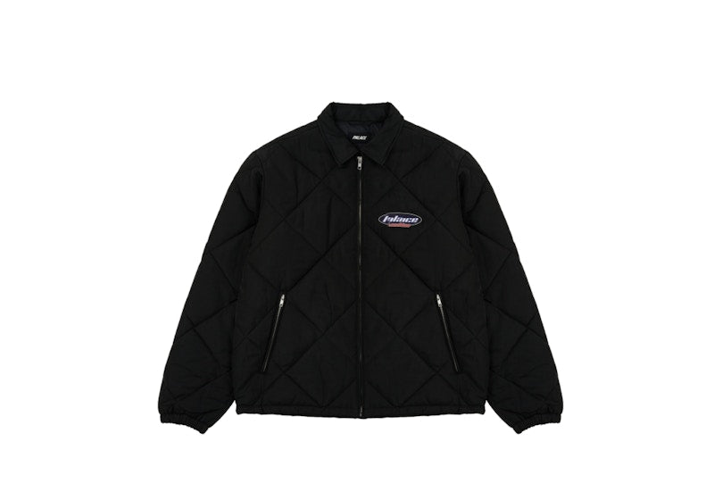 Palace Collared Puffa Black