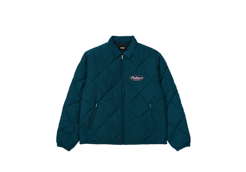 Palace Collared Puffa Petrol