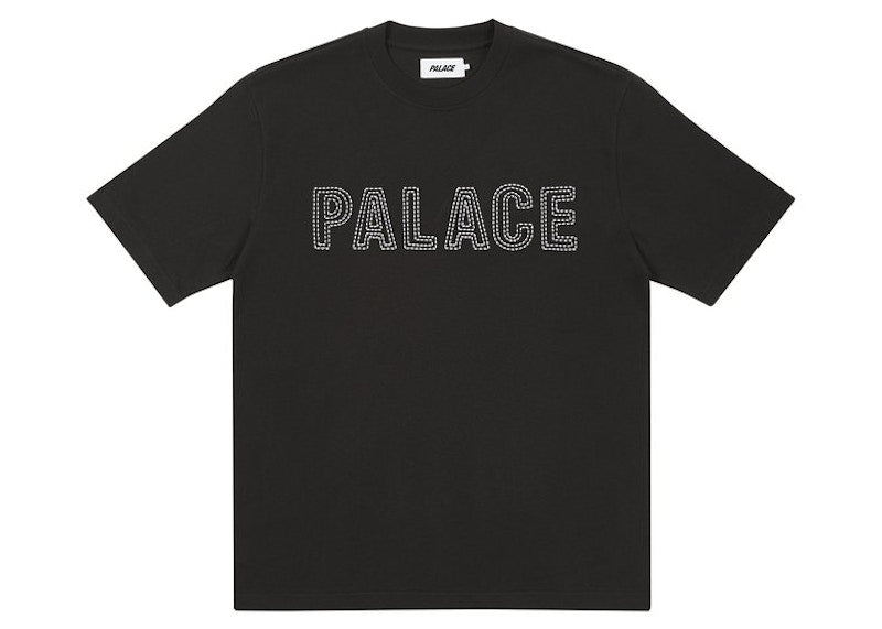 Palace Contrast Stitch T-shirt Black