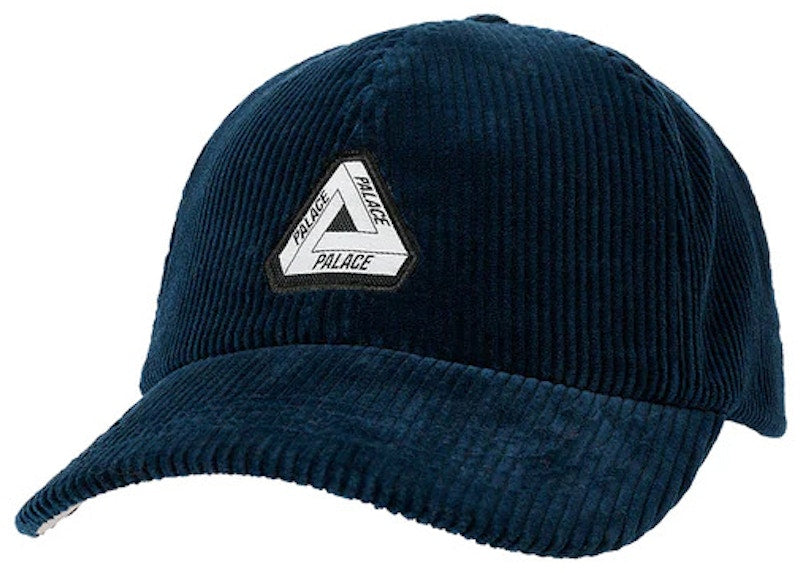 Palace Cord Tri-Ferg Patch 6-Panel Navy