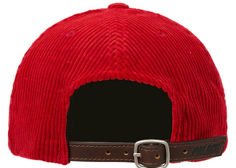 Palace Cord Tri-Ferg Patch 6-Panel Red