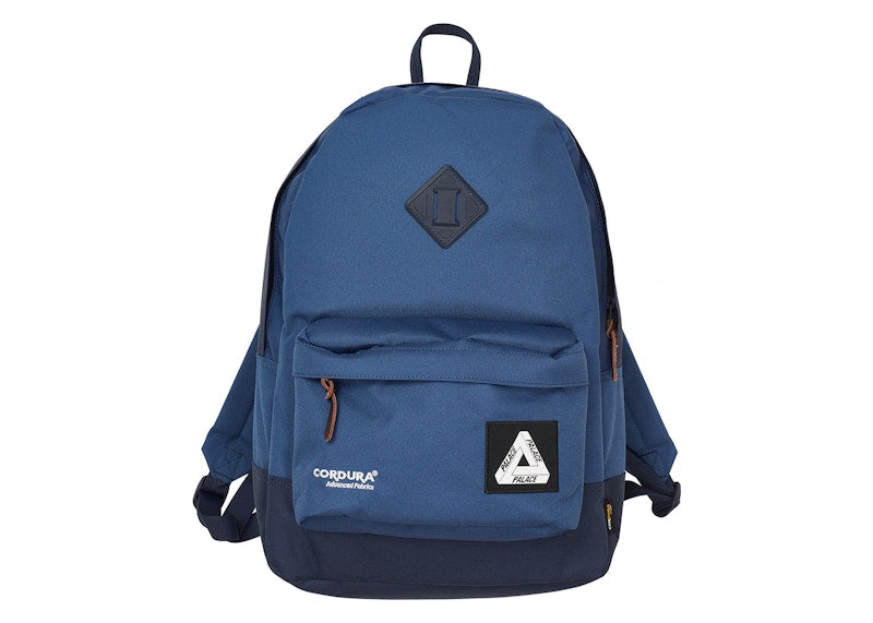 Palace Cordura Duck Canvas Backpack Blue/Navy