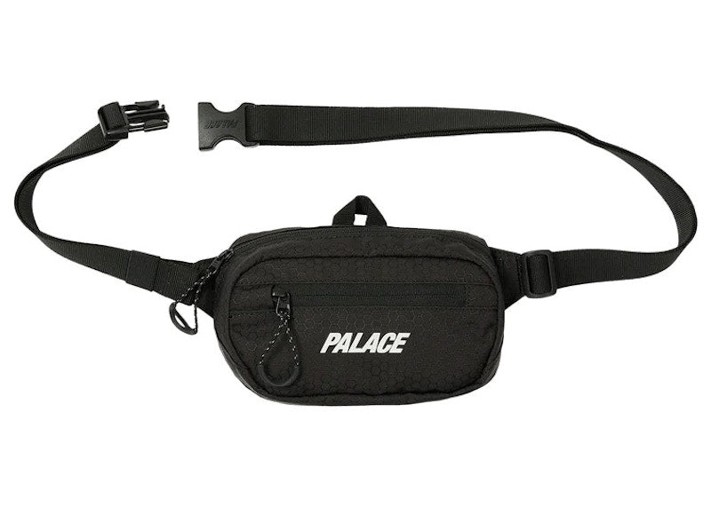 Palace Cordura Eco Hex Ripstop Mini Waist Bag Black