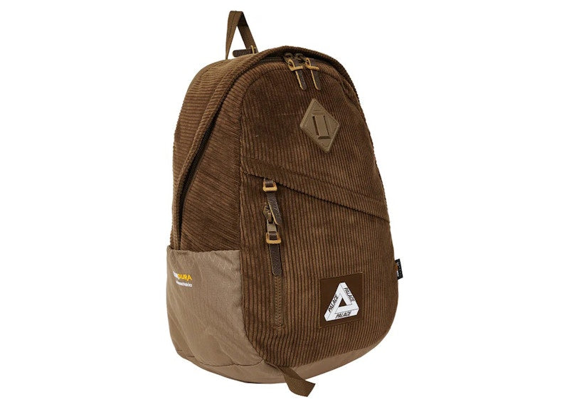 Palace Corduroy Backpack Brown