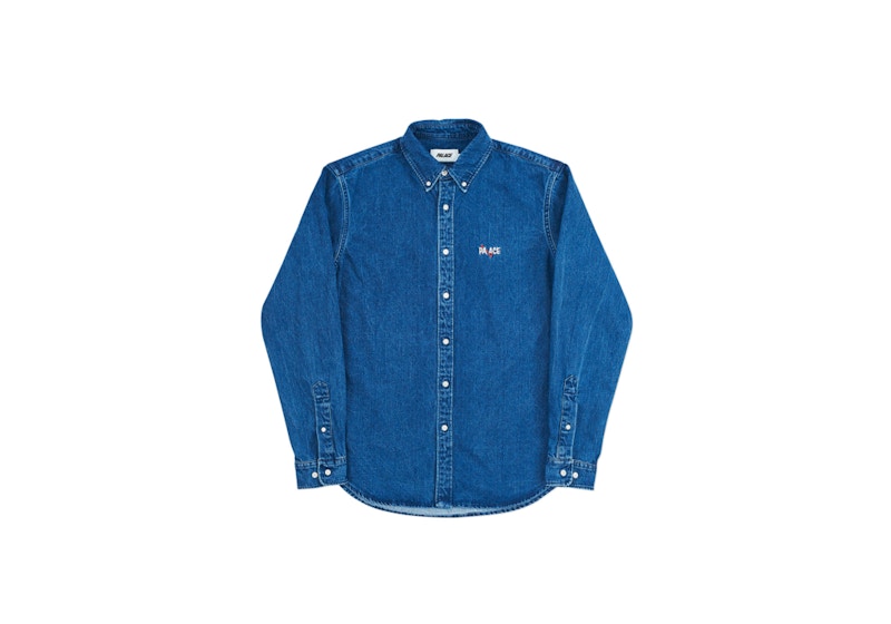 Palace Correct Denim Shirt Denim Mid Wash
