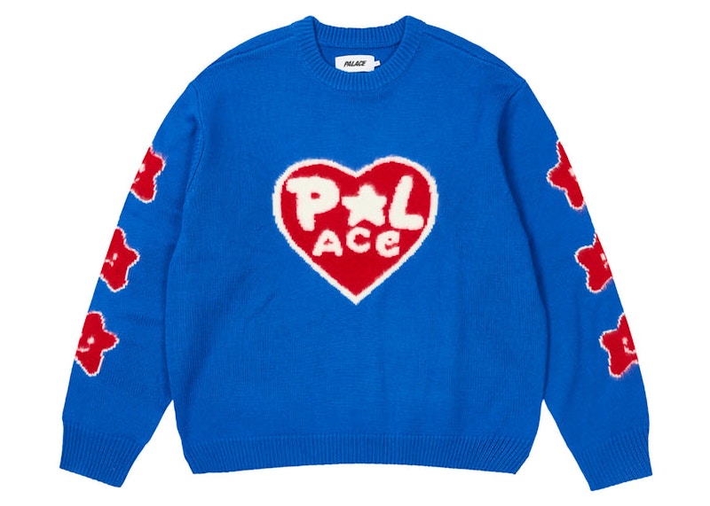 Palace Cosy Knit (FW24) Blue Berry