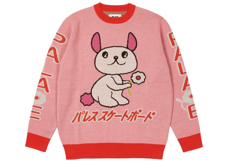 Palace Cosy Knit Pink